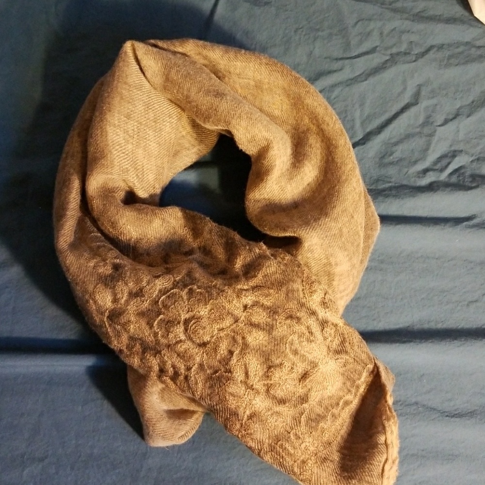 Tan scarf